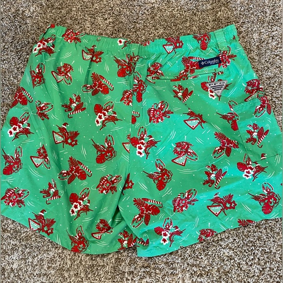 NEW Men's Columbia Green Super Backcast Water Shorts - Picture 2 of 4